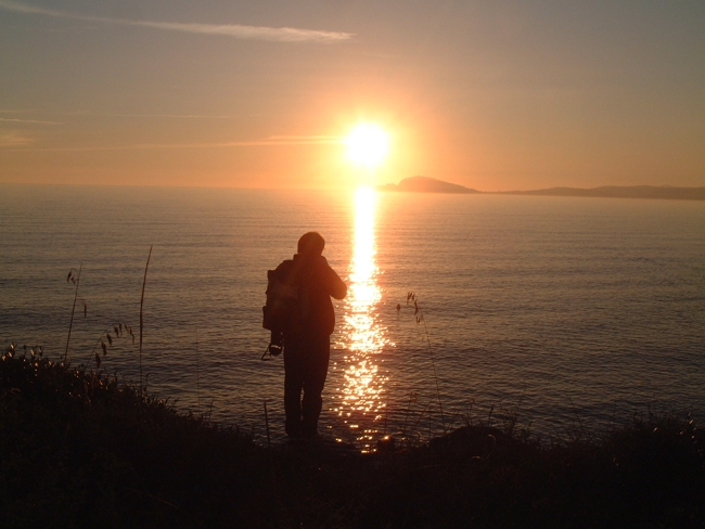 Tramonti sulla costa di Enea